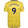 9-ALEXANDRE LACAZETTE  Arsenal Away Soccer Jersey 2019-20