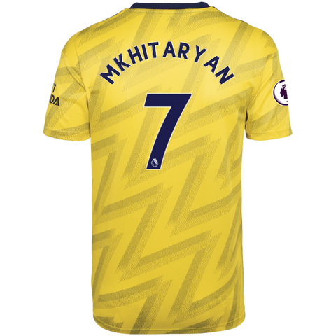 HENRIKH MKHITARYAN Arsenal Away Soccer Jersey 2019-20