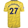 Konstantinos Mavropanos 27 Arsenal Away Soccer Jersey 2019-20