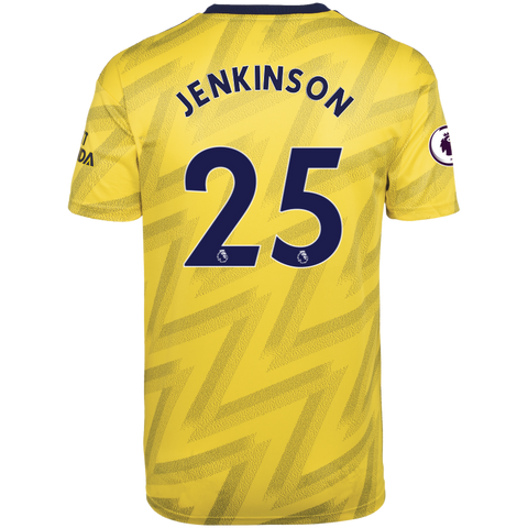 Carl Jenkinson 25 Arsenal Away Soccer Jersey 2019-20