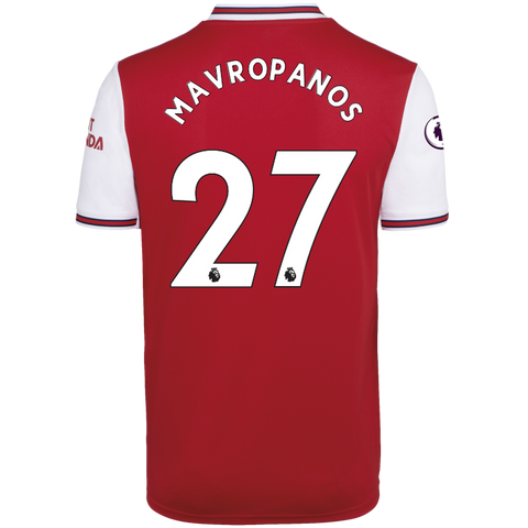 Konstantinos Mavropanos 27 Arsenal 2019-20 Home Jersey