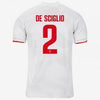 DE SCIGLIO #2 Juventus Away Soccer Jersey 2019-20
