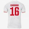 Juan Cuadrado #16 Juventus Away Soccer Jersey 2019-20