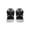 Men's Mid Jordan 1 Basketball Shoes - Black