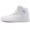 Men's Mid Jordan 1 Basketball Shoes - White