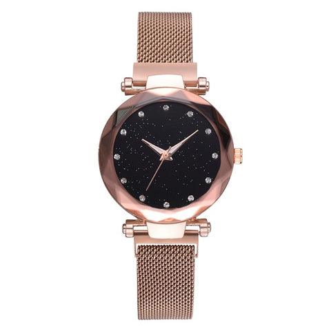 Luxury Women Watches Fashion Elegant Magnet