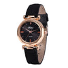 saatleri Quartz leather Wristwatches relogio feminino