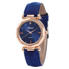 saatleri Quartz leather Wristwatches relogio feminino