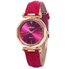 saatleri Quartz leather Wristwatches relogio feminino