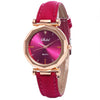 saatleri Quartz leather Wristwatches relogio feminino