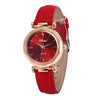 saatleri Quartz leather Wristwatches relogio feminino