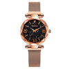 Luxury Women Watches Magnetic Starry Sky