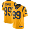 Aaron Donald Los Angeles Rams Nike Color Rush Vapor Limited Jersey - Gold