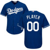 Los Angeles Dodgers Majestic Cool Base Custom Jersey - Royal/White