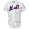 New York Mets Majestic Home Flex Base Collection Team Jersey - White/Royal