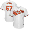 John Means Baltimore Orioles Majestic Official Cool Base Player Jersey - White
