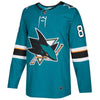 Brent Burns San Jose Sharks adidas Player Jersey - Teal