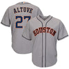 Jose Altuve Houston Astros Majestic Road Official Cool Base Player Jersey - Gray