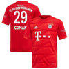Kingsley Coman Bayern Munich Home Soccer Jersey 2019-20 Jersey – Red