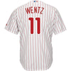 Carson Wentz Philadelphia Phillies Majestic x MLB Crossover Cool Base Player Jersey - White