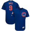 Javier Baez Chicago Cubs Majestic Home Collection Flex Base Player Jersey - White/Royal