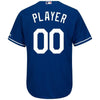 Los Angeles Dodgers Majestic Cool Base Custom Jersey - Royal/White