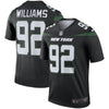 Leonard Williams New York Jets Nike Color Rush Legend Jersey - Stealth Black