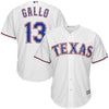Joey Gallo Texas Rangers Majestic Official Cool Base Player Jersey - White