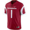 Arkansas Razorbacks Game Football Jersey – Cardinal