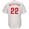 Andrew McCutchen Philadelphia Phillies Majestic Official  Jersey – White/Scarlet