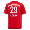 Kingsley Coman Bayern Munich Home Soccer Jersey 2019-20 Jersey – Red