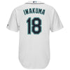 Hisashi Iwakuma Seattle Mariners Majestic Cool Base Player Jersey - White