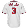 Michael Taylor Washington Nationals Majestic Home Cool Base Player Jersey - White