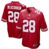Jerick McKinnon San Francisco 49ers Nike Game Jersey - Scarlet