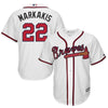 Nick Markakis Atlanta Braves Majestic Cool Base Player Jersey - White