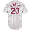 Mike Schmidt Philadelphia Phillies Majestic Cooperstown Jersey – White