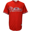 Scott Kingery Philadelphia Phillies Majestic Official Cool Base Player Jersey – White/Red
