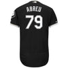 Jose Abreu Chicago White Sox Majestic Alternate Flex Base Collection Player Jersey - Black/White