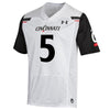 #5 Cincinnati Bearcats Under Armour Replica Football Jersey - White