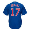 Kris Bryant Chicago Cubs Majestic Cool Base Player Jersey - White/Royal