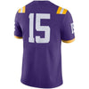 LSU Tigers Nike Team Game Football Jersey - Purple