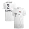 Lucas Hernández Bayern Munich Away Soccer Jersey 2019-20 - White