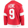 Gordie Howe Detroit Red Wings adidas Heroes of Hockey Throwback Jersey - Red