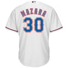 Nomar Mazara Texas Rangers Majestic Home Cool Base Player Jersey – White