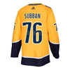 PK Subban Nashville Predators adidas Player Jersey - Gold