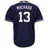 Manny Machado San Diego Padres Majestic Official Cool Base Player Jersey - Navy