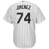 Eloy Jimenez Chicago White Sox Majestic Home Cool Base Player Replica Jersey – White/Black