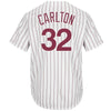 Steve Carlton Philadelphia Phillies Majestic Cooperstown  Jersey – White