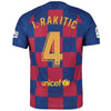 Ivan Rakitic Barcelona Home Soccer Jersey 2019-20 - Royal