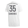 Renato Sanches Bayern Munich Away Soccer Jersey 2019-20 – White